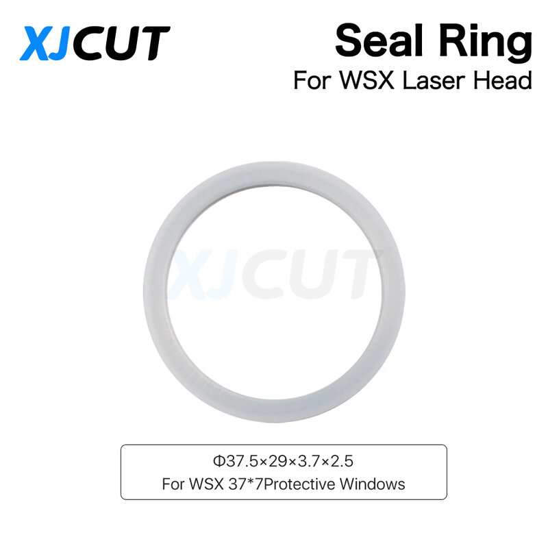 XJCUT WSX Laser Cincin Segel untuk 37*7Mm & 30*5Mm Pelindung Windows 37.5 × 29 × 3.7Mm untuk Kepala Laser Serat WSX KC13 KC15 NC30 SW20