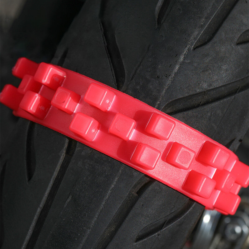 Cadenas antideslizantes para neumáticos de coche, accesorios de emergencia para invierno, 5 piezas