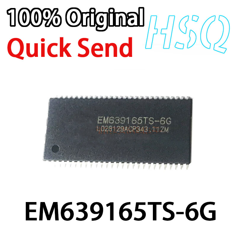5Pcs EM639165TS-6G EM639165TS Geheugen Chip Patch TSOP-54 Originele