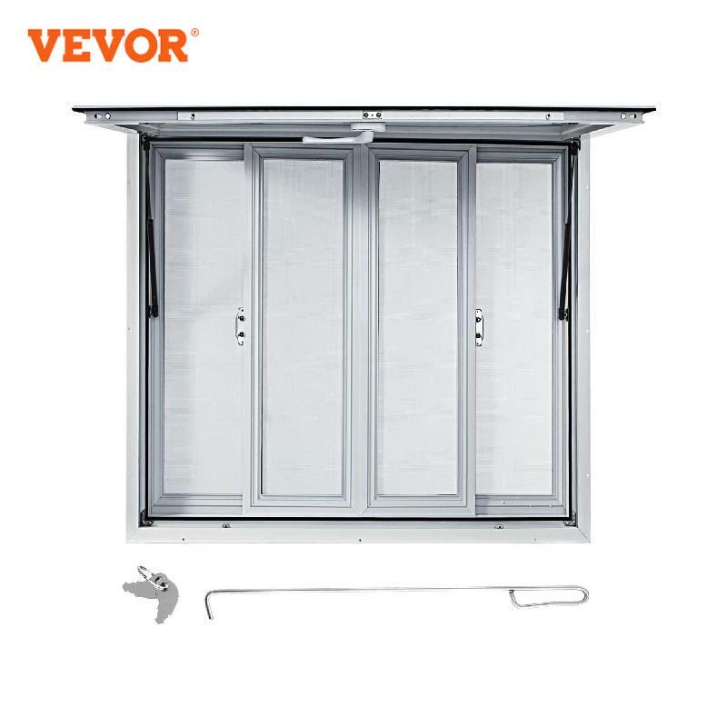 VEVOR-ventana de servicio de camión de comida, accesorio de aleación de aluminio, 36x36 pulgadas