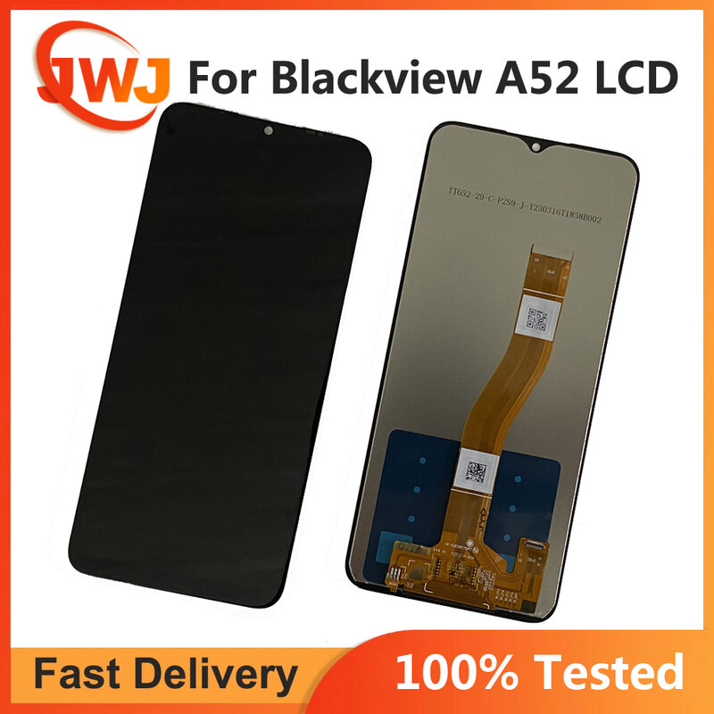 Dla Blackview A52 Pro wyświetlacz LCD Digitizer z ekranem dotykowym do Blackview A52 wymiana zespołu pełny wyświetlacz