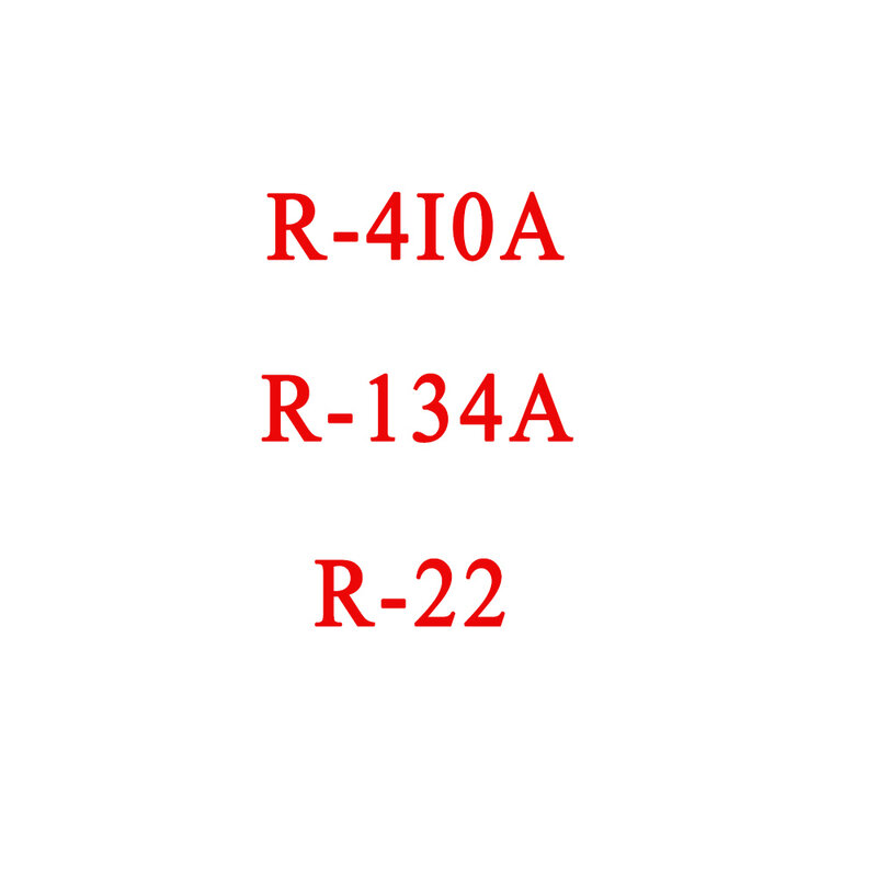 R22 R134A 4IO, 30lb et 25lb