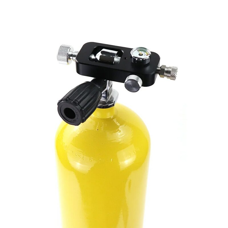 Scuba Refill Station For Filling Air Tanks From Scuba Cylinder Stainless Steel Braided Hose 4500psi