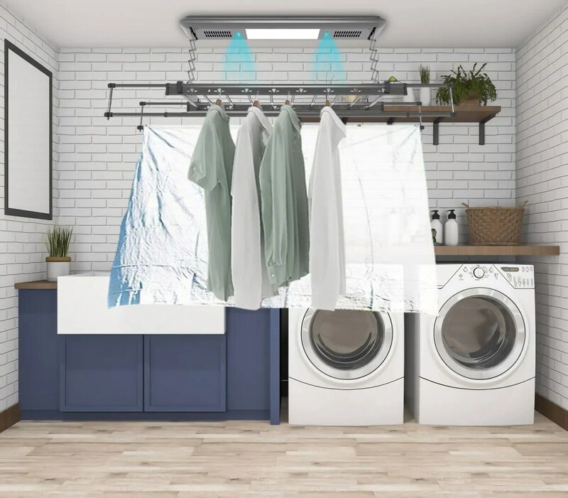 Multifunktion intelligente elektrische Hebe decke Wäsche elektrische automatische Fernbedienung Klapp bügel Trocknen Wäsche ständer
