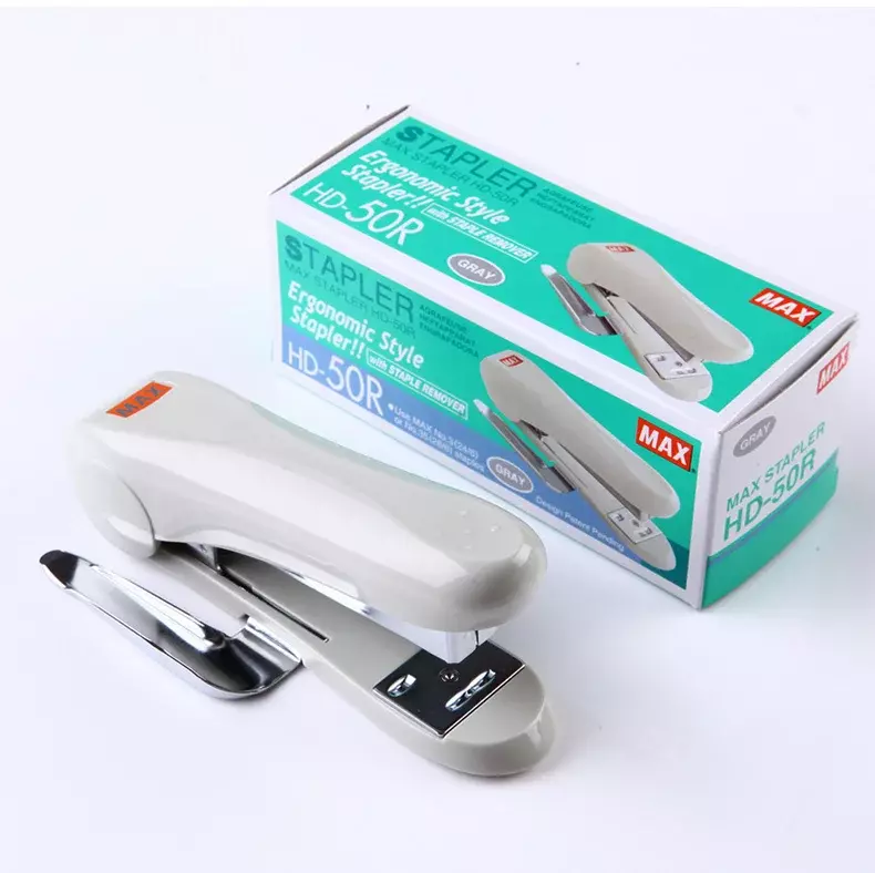 Japan MAX stapler Uniform office stapler Labor-saving can order 30-page student office supplies stapler HD-50R