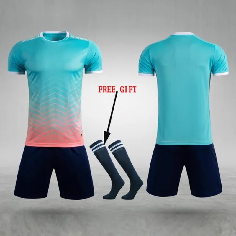 New Boys' Soccer Jerseys #10 and #7 Jersey For Kids Football Youth Jerseys Shirt Gift Children 3 Piece Set
