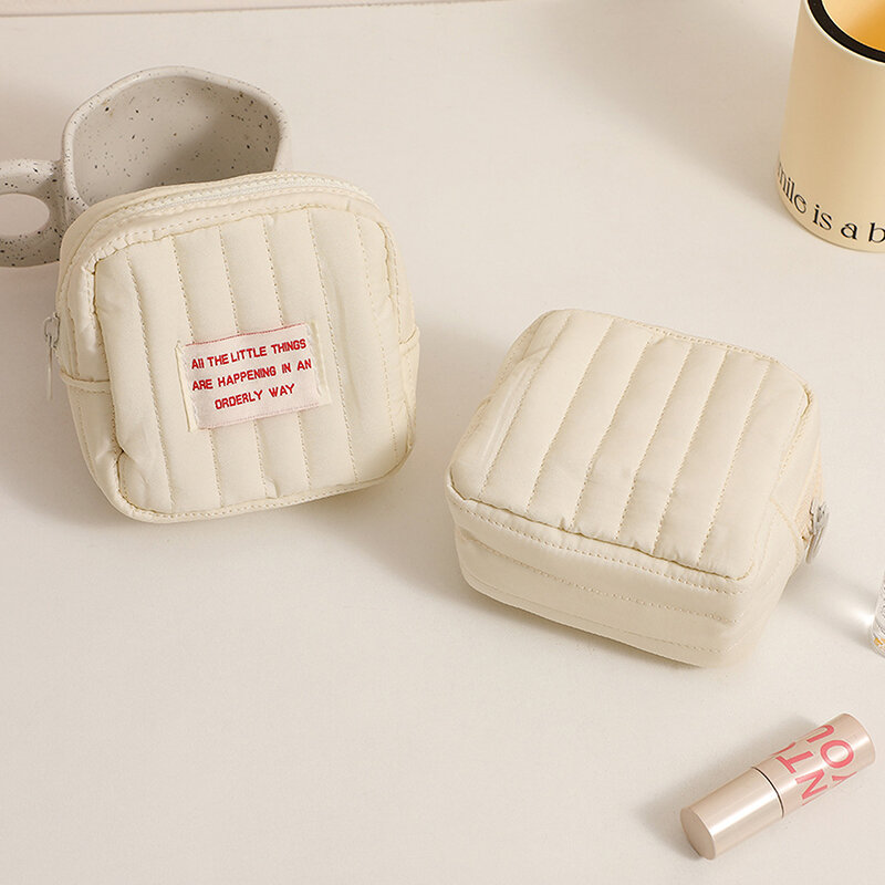 Cute Large Capacity Sanitary Napkin Storage Bags Girls Cartoon Physiological Period Tampon Organiser Bag Mini Bag