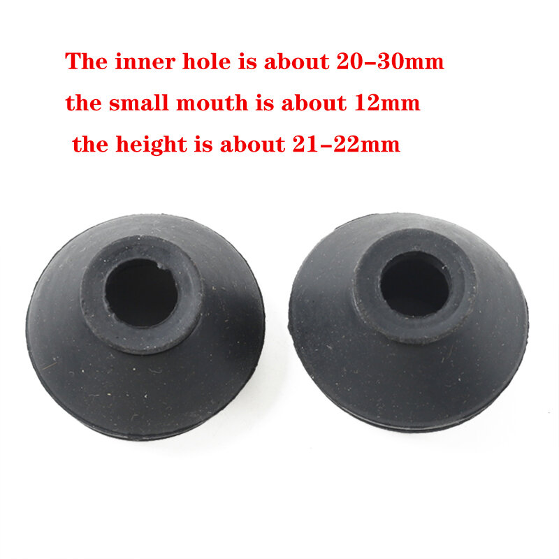 Applicable to ATV Four-wheel Go Karts, 4 Pcs Steering Lever Arm Ball Joint Dust-proof Rubber Cover Dust Cover Dust Boot