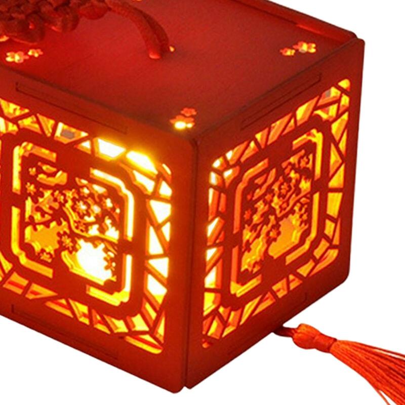 فانوس صيني يدوي الصنع للحفلات ، ديكور المنزل ، هدية عيد الحب