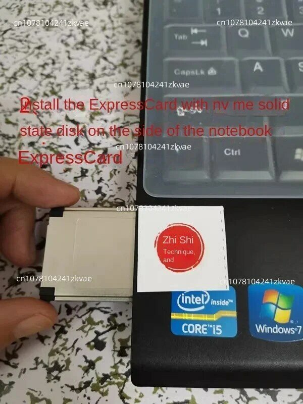 Интерфейс ExpressCard для M.2 NGFF Nvme твердотельный диск X201 T430 Hp8570 W520