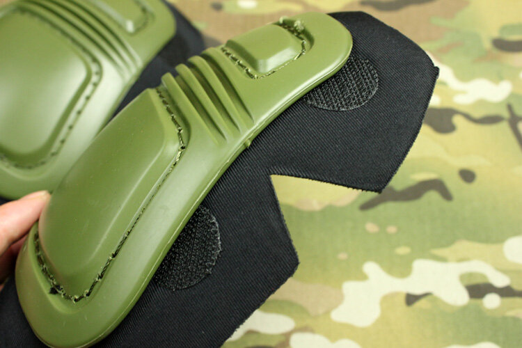 Pantalones de combate G3 con rodilleras tácticas internas y externas, suelo duro con verde jungla