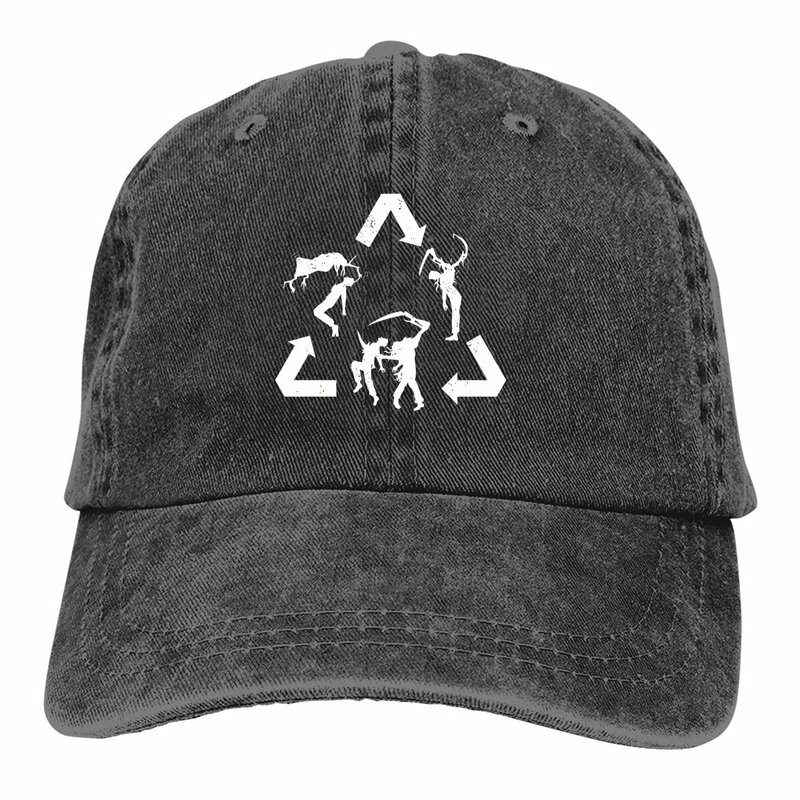 Necrocycle Baseball Caps Peaked Cap Dead Space Sun Shade Cowboy Hats for Men Trucker Dad Hat