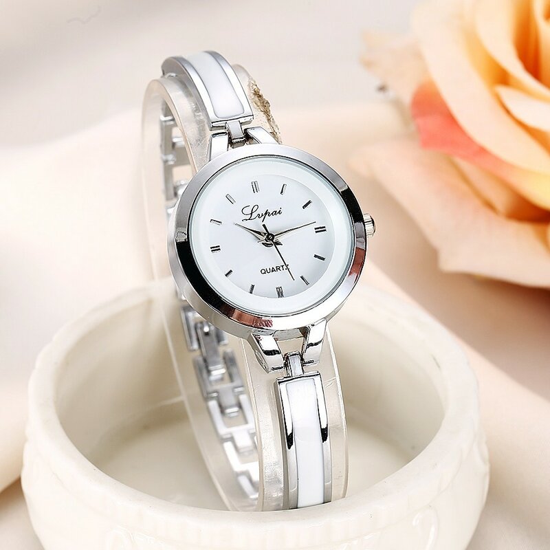 Jam tangan untuk wanita mewah halus kuarsa jam tangan wanita kuarsa jam tangan akurat kuarsa wanita kuarsa 33 Diametr Watch