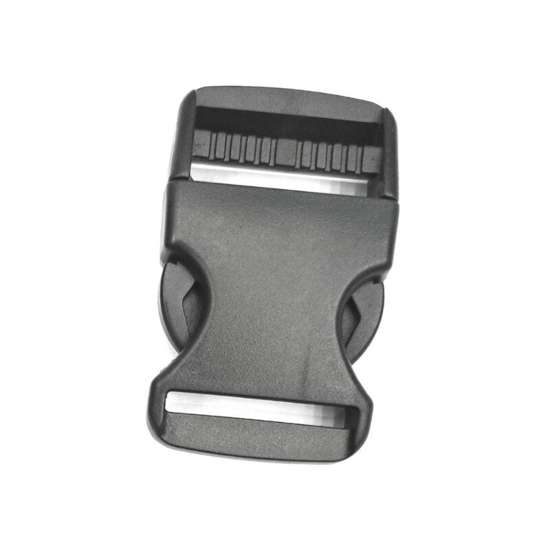 Fivelas liberação lateral duráveis ​​e leves, clipes fivela plástico ajustáveis