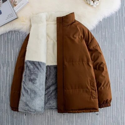 남성용 두꺼운 다운 재킷, 남성 코트 스노우 파카, 따뜻한 벨벳 의류, 여성 겨울 다운 재킷 코트, 겉옷