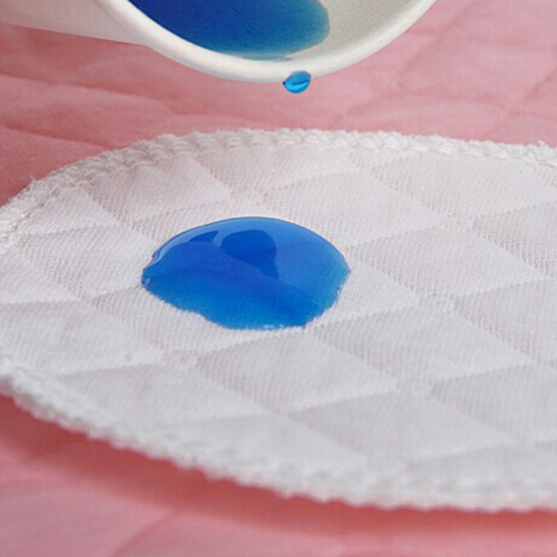 Keset bantalan payudara wanita hamil, perlengkapan menyusui dapat dicuci bahan katun Anti tumpah 16 buah