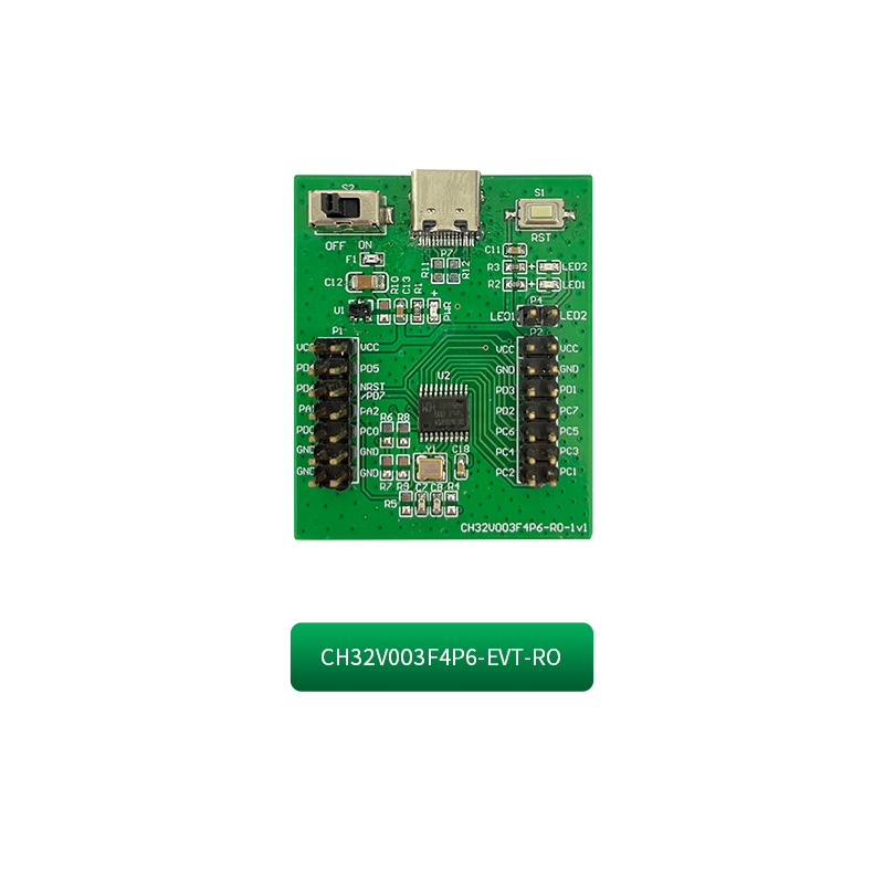 1 шт./комплект CH32V003F4P6 QingKe RISC-V2A 1-проводная система SDI, основная частота 48 МГц