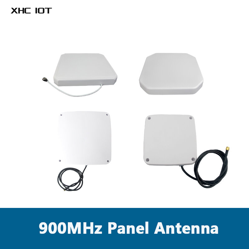 Antena longa e estável impermeável da distância da comunicação do ganho alto da frequência ultraelevada rfid da série direcional xhciot da antena do painel de 900mhz