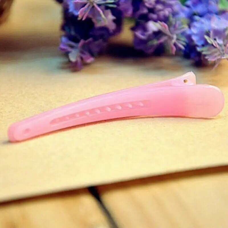 Vrouwen Meisjes Zoete Jelly Candy Kleur Single Prong Haar Clip Semi Transparant Kappers Antislip Alligator Haarspeldjes