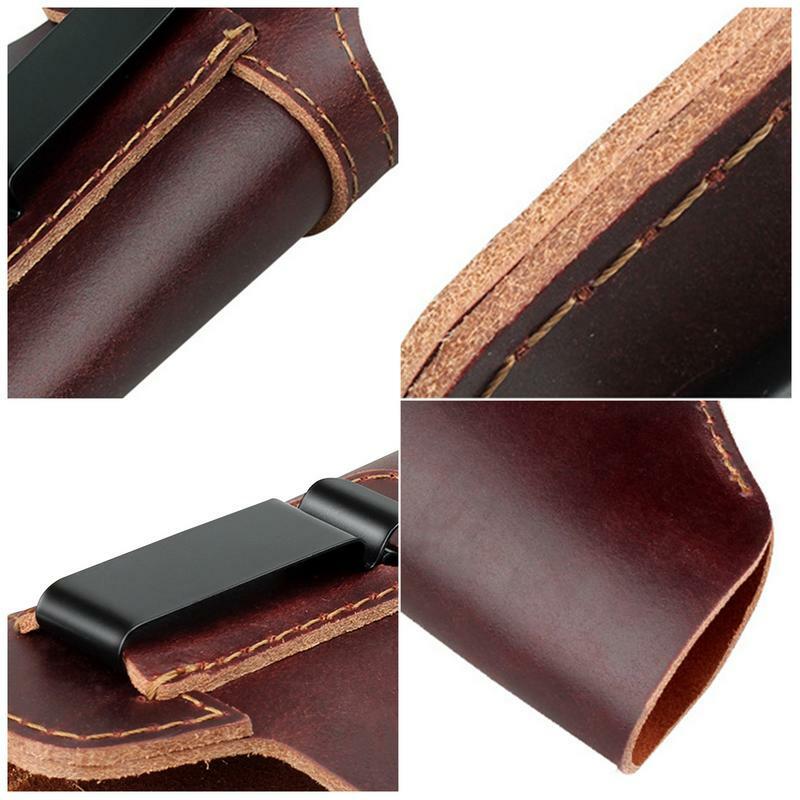 PU Leather Concealed Carry Holster Clip Case Holster Strategic Holster For SW MP Shield G26 43