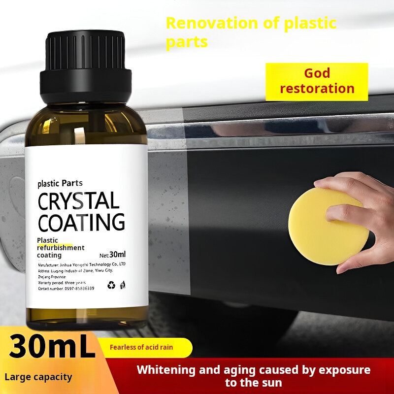 Automotive multifunctional plastic parts plating crystal retreater Reducing agent Black bumper interior car aging repair auto pa