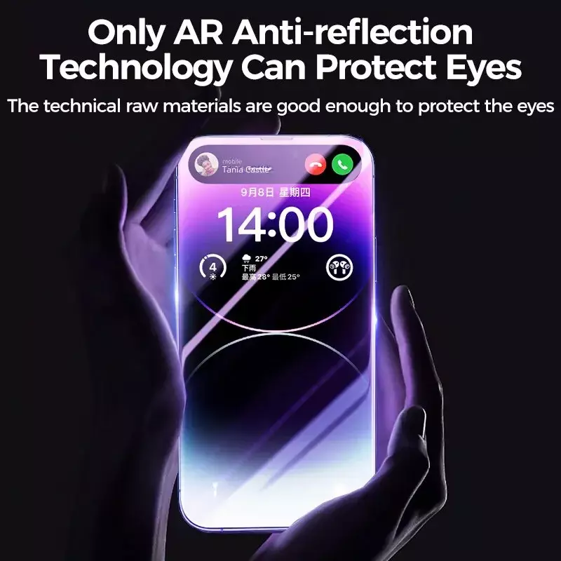 Prywatna osłona ekranu dla iphone 15 14 13 Pro Max antyszpiegowskie szkło hartowane dla iPhone 12 11 pro max Glass Joyroom