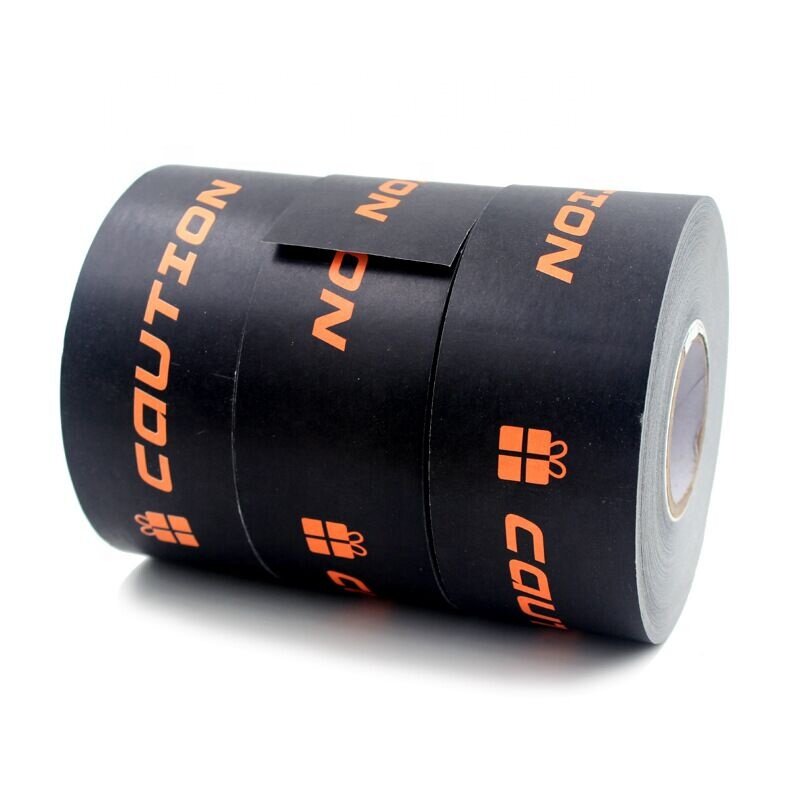 Customized productCustom logo printed Prime water activated Fiber Reinforced Gummed Kraft Paper Tape