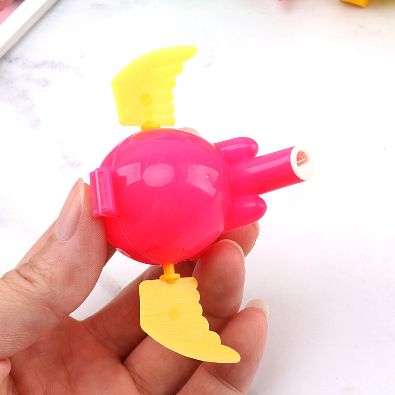 5/10Pcs creativo Cartoon Bird Whistle Fun Flying Bird Whistle Noise Maker Toy For Kids Birthday Party Favors premi per l'asilo