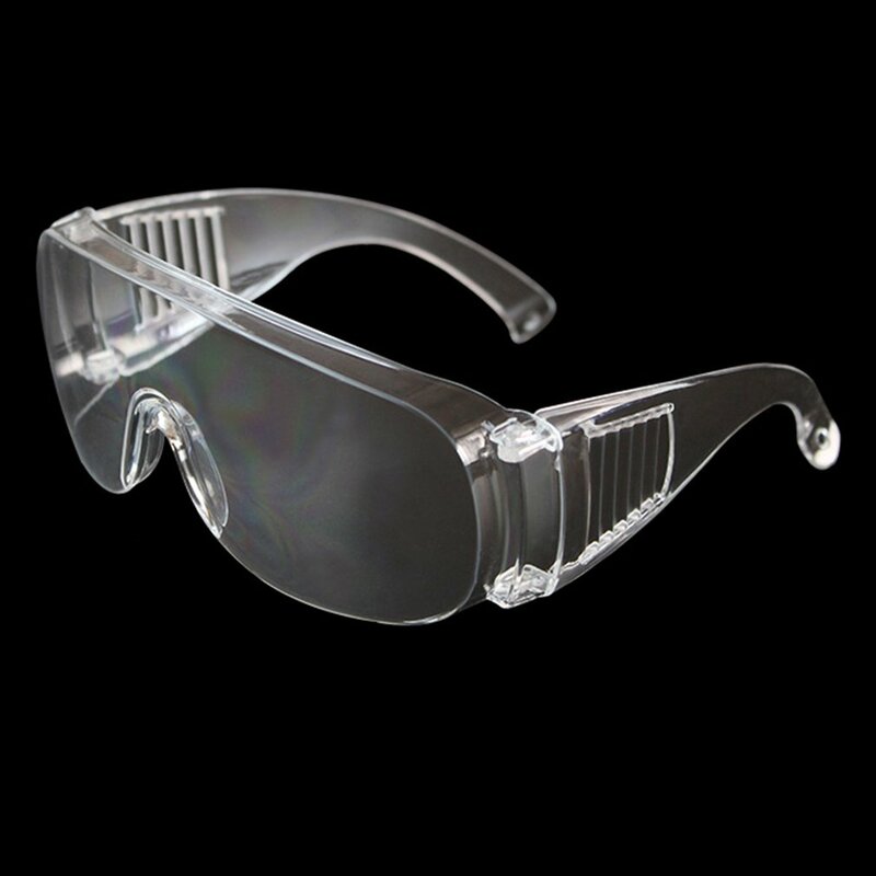 Gafas protectoras antiniebla de aislamiento, gafas transpirables antisaliva, visión totalmente clara, seguridad antisalpicaduras, Neutral/.