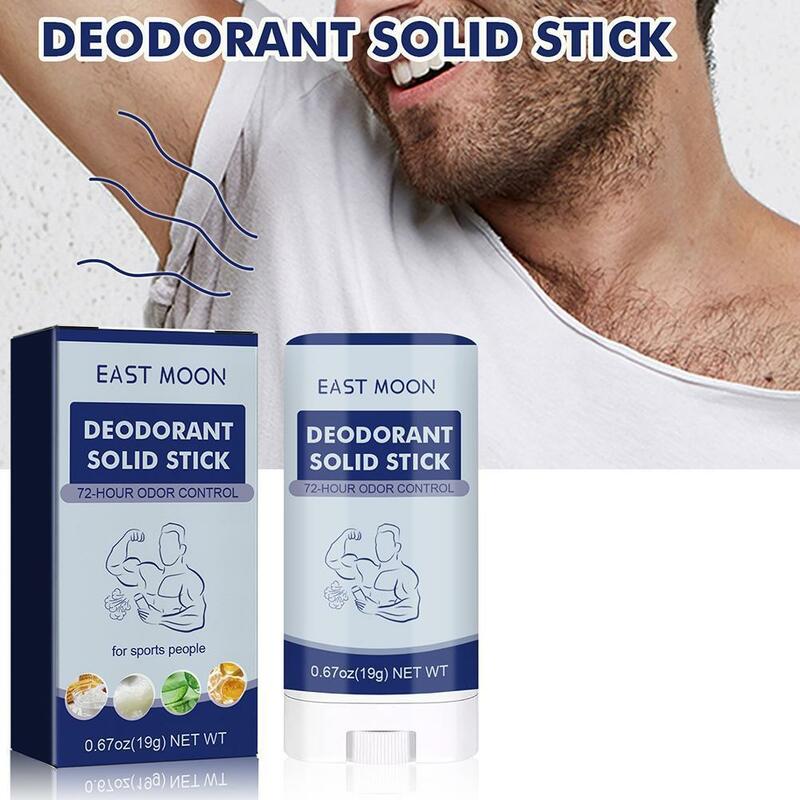 Men's Deodorant Stick Natural Antiperspirant Gentle Balms Fragrance Odor Lasting Women Underarm Deodorant Man Long Remover F4R2