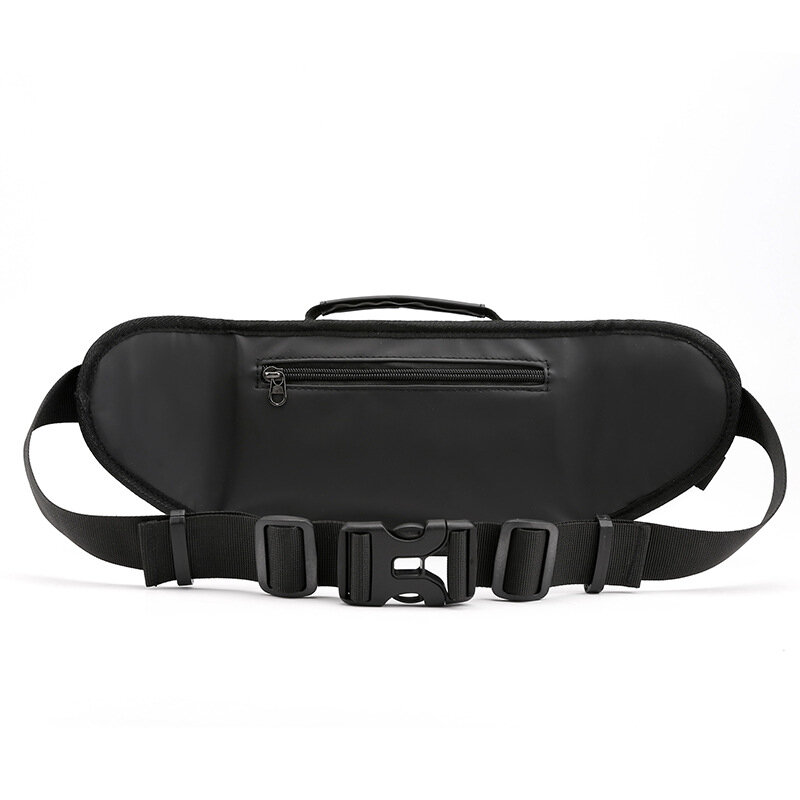 Anti-theft Male Belt Close-Fitting Waist Bags Multi-Functional Hip Bum Reflective Strip Shoulder Bag Men Nylon Fanny Chest Pack