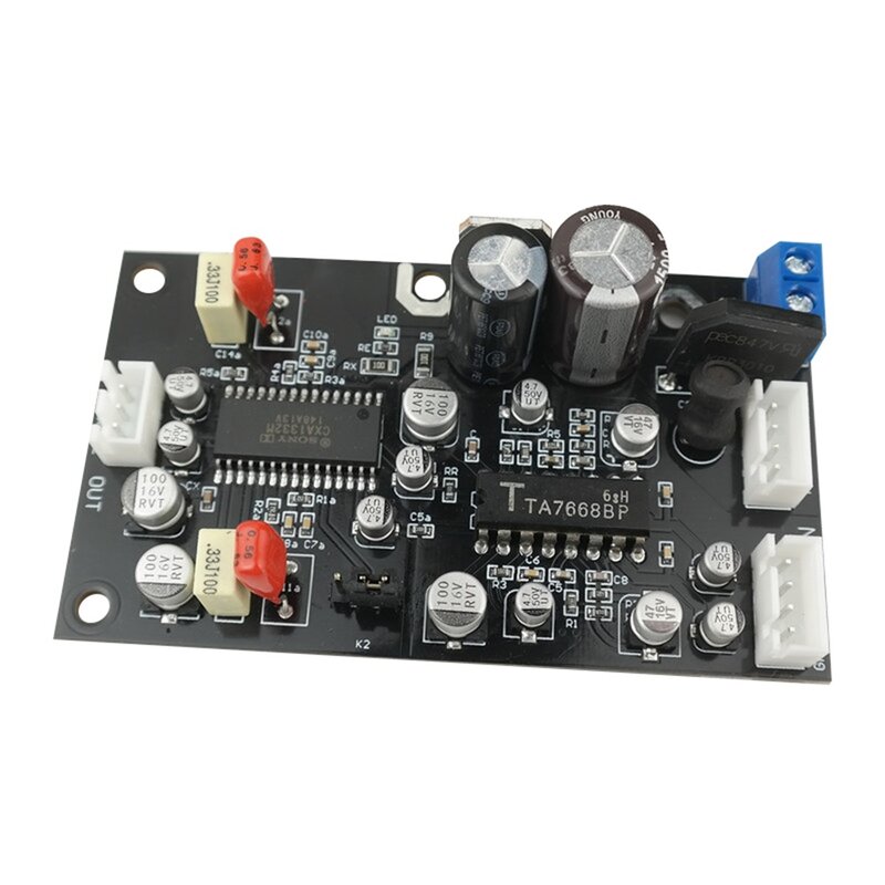 Placa de preamplificador de cabezal magnético TA7668, grabadora de cinta estéreo con reducción de ruido Dolby CXA1332