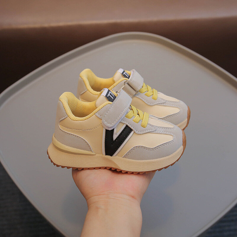 Sepatu tenis bayi, sepatu olahraga bernapas bayi keren kasual bayi mode 2024