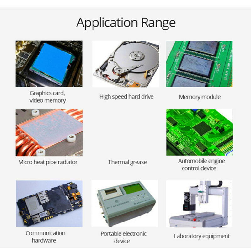 Pasta térmica de silicona HY880, disipador de calor, CPU, GPU, Chipset, jeringa de refrigeración para ordenador portátil, 5,15 w/m-k, 10g/30g