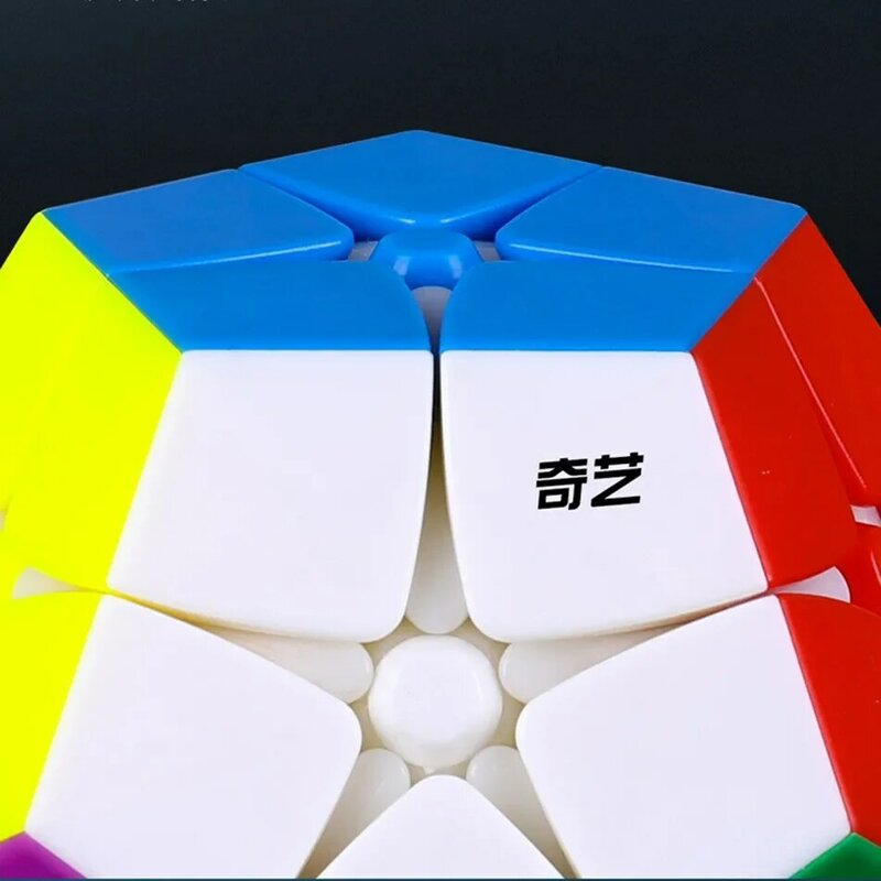 QiYi Kilominx Magic Speed Cube Puzzle, Stickerless, Fidget profissionais Brinquedos, 2x2, Quebra-cabeça