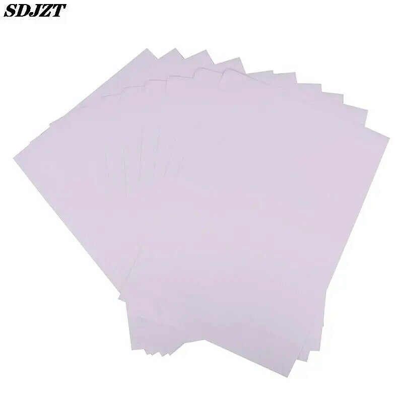 10 pçs/set a4 fosco impresso branco auto adesivo adesivo papel iink para escritório 210mm x 297mm