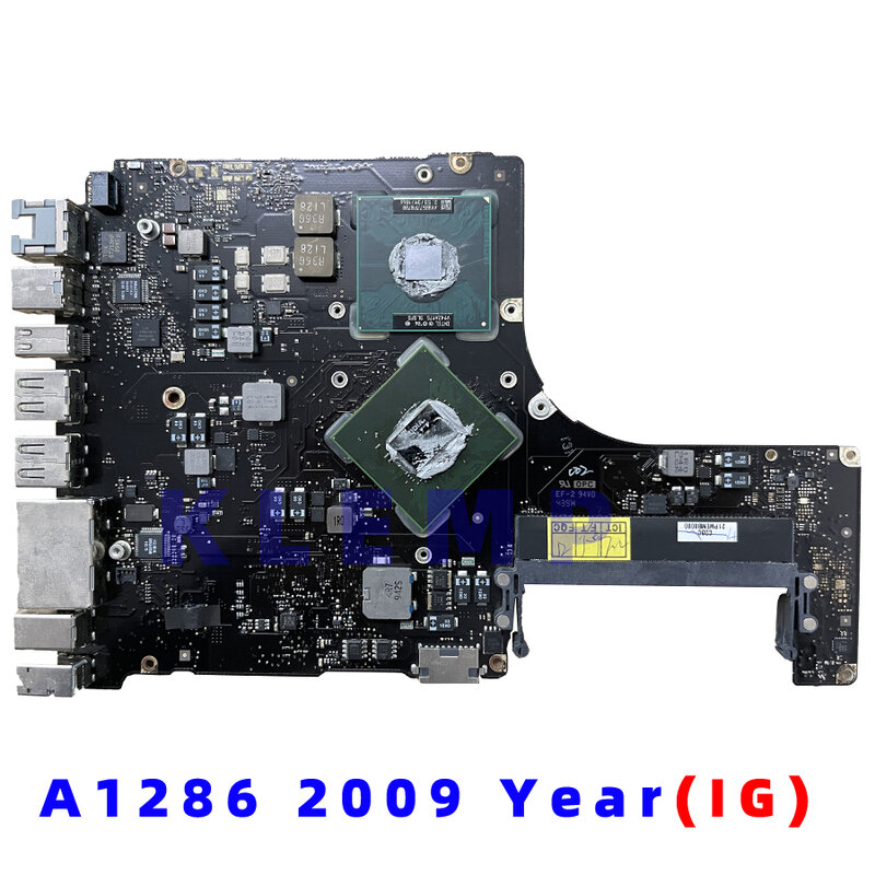 Oryginalna płyta główna A1286 820-2850-A/B 820-2915-A/B 820-3330-B dla MacBook Pro 15 "płyta główna 2008 2009 2010 2011 2012 lata