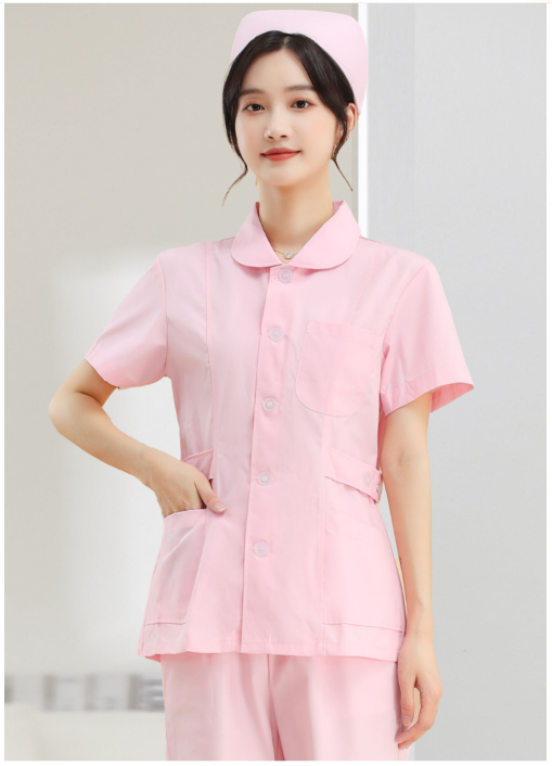 Высокое качество, оптовая продажа, индивидуальная женская униформа для медсестры, рабочая одежда