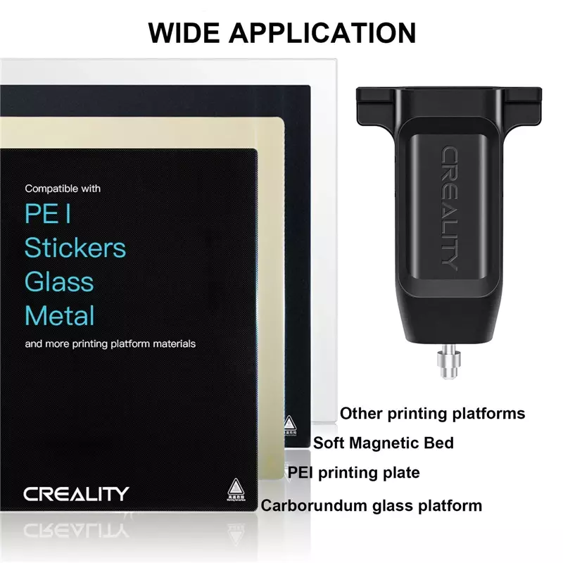 Crealidade-CR Toque Cama Auto Nivelamento Kit Sensor, Mainboard Impressora 3D, 32 Bit, V4.2.2, V4.2.7