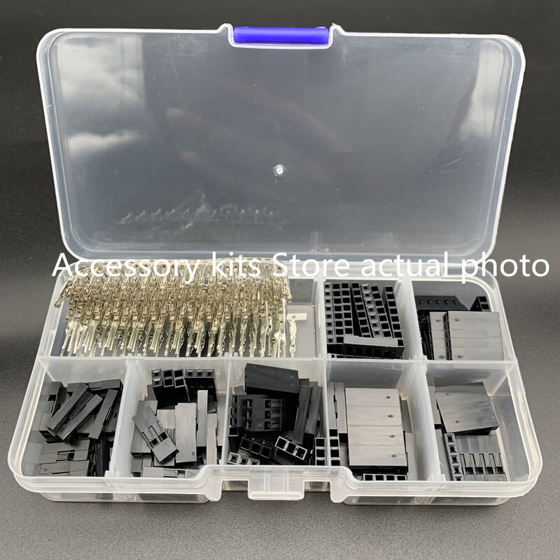 310PCS 2.54MM DuPont Jumper Head Male and Female Housing with Terminal Adaptor Set