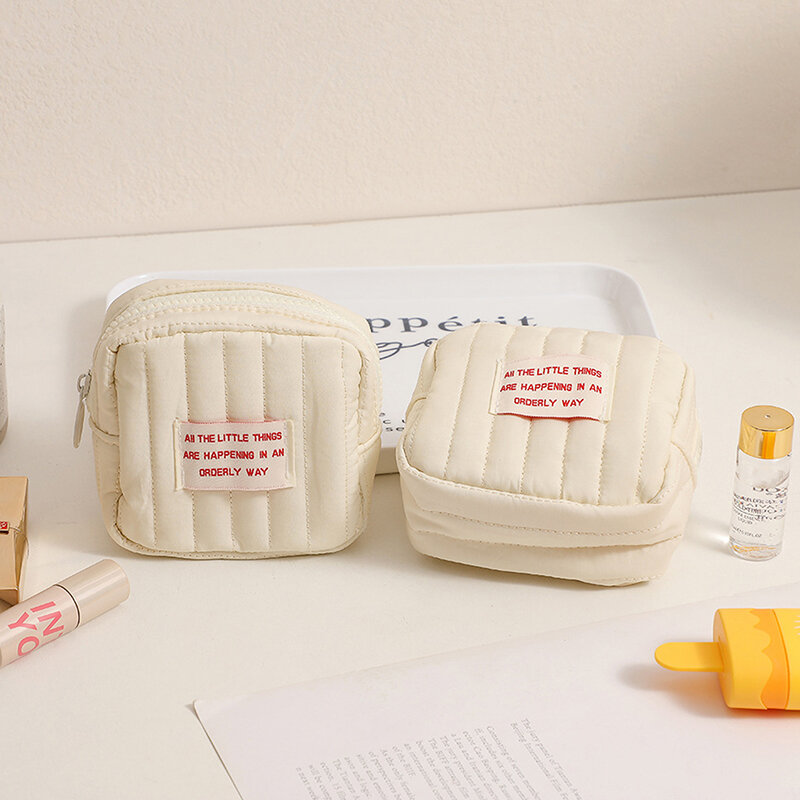 Cute Large Capacity Sanitary Napkin Storage Bags Girls Cartoon Physiological Period Tampon Organiser Bag Mini Bag
