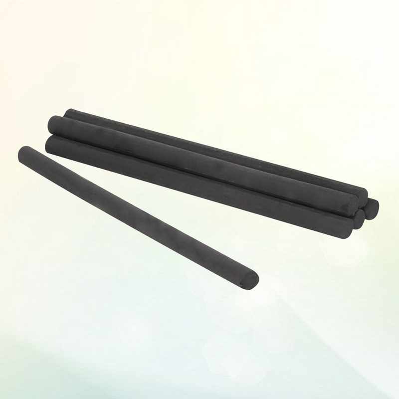 10pcs 12x12cm Smokeless Moxa Rolls Handmade Moxa Cone Bar for Smokeless Moxa Sticks (Black)