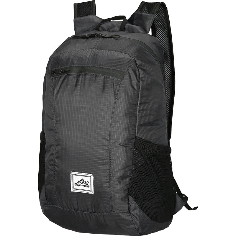 Tas pendaki gunung 18l, tas punggung portabel dapat dilipat Ultra ringan, luar ruangan, bersepeda, tas perjalanan, tas mendaki gunung