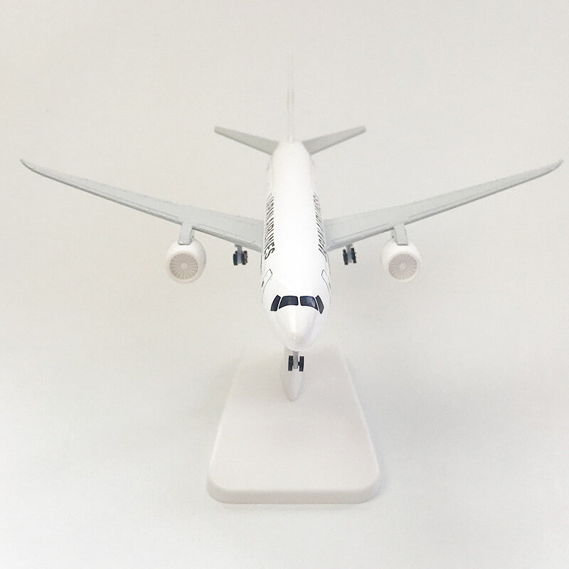 Boeing B787 de 20cm de las aerolíneas japonesas, modelo de avión con ruedas, modelo de avión, juguetes, decoración coleccionable, regalo