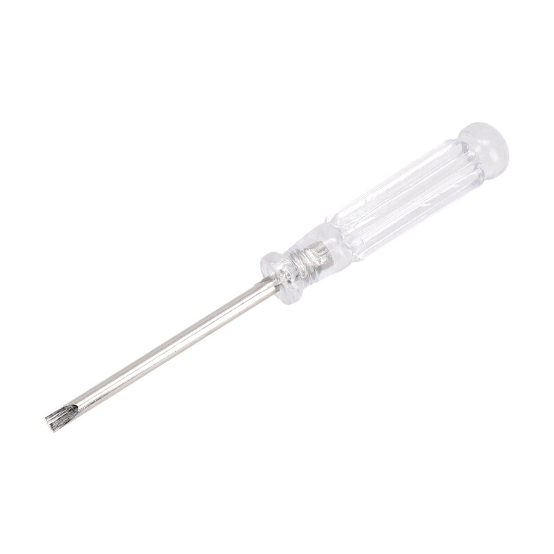 1 Pcs Screwdrivers Hand Tools Slotted Screwdriver 95mm / 3.74Inch Suitable For Disassemble Toys And Small Items