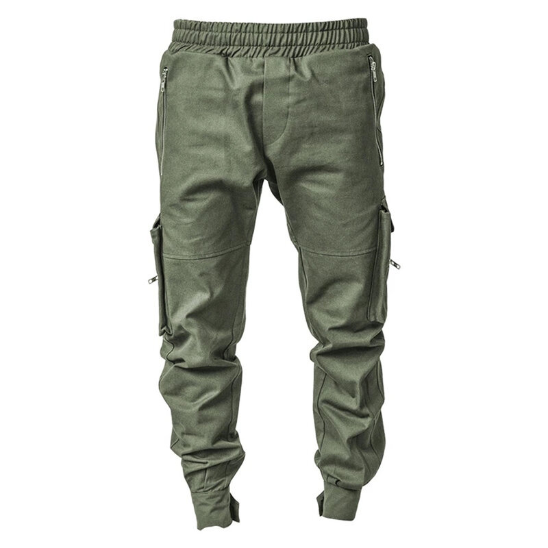 Pantalones bombachos para hombre, ropa de calle con múltiples bolsillos, chándal de Hip-Hop, Harajuku, Primavera, 2022