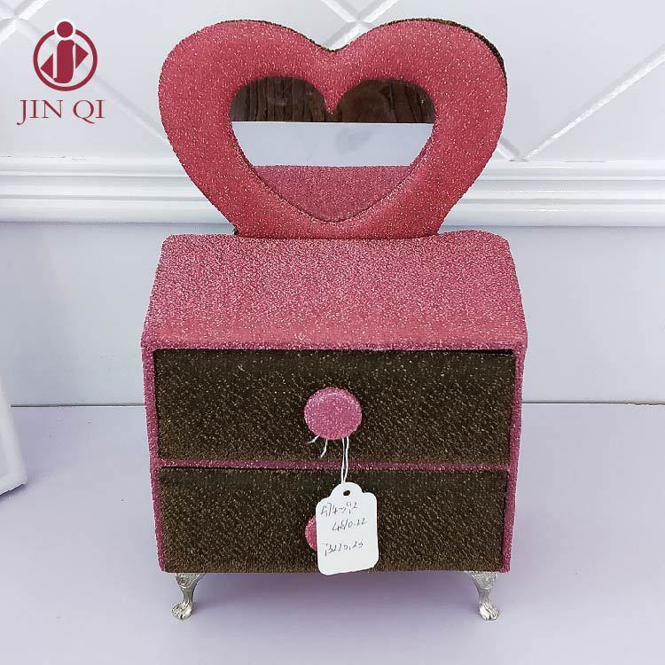 Jin, cloth art sofa home jewelry box European jewelry earring ring boxes