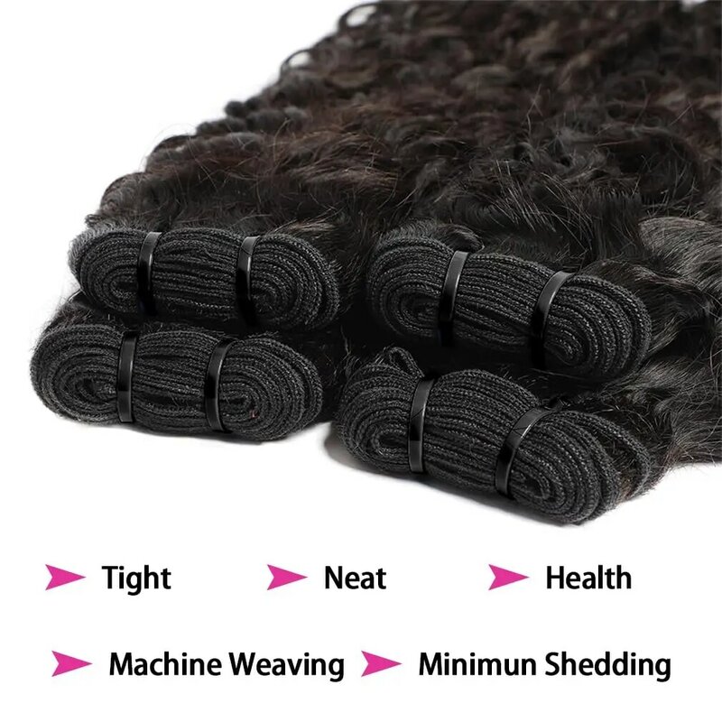 Pacotes de cabelo humano encaracolado não processados brasileiros, Kinky Pixie Curls, Weave Only Virgin Extension, pequenas espirais, 10A, 3B, 3C