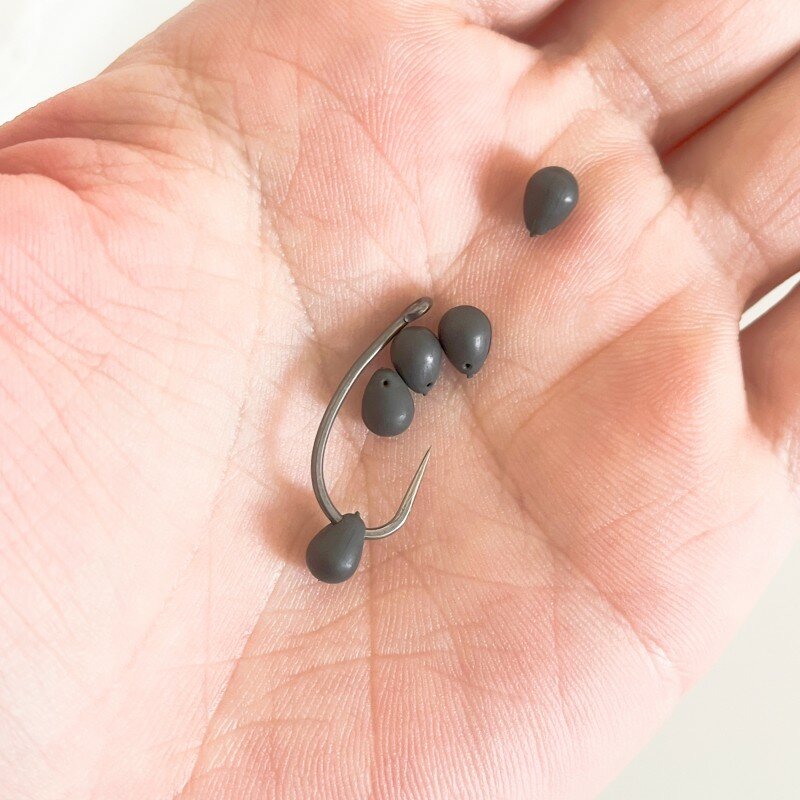 Perles de tungstène pour hameçon, accessoires de pêche à la carpe, 0.42g