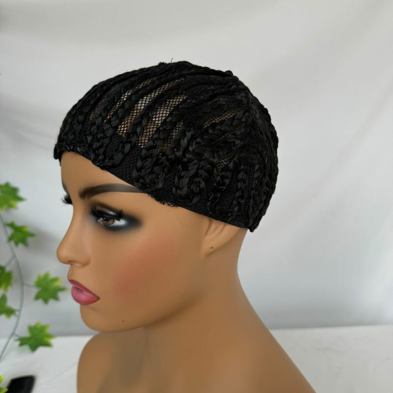Pwigs Braided Wig Caps Crotchet Cornrows Cap For Easier Sew In Caps for Making